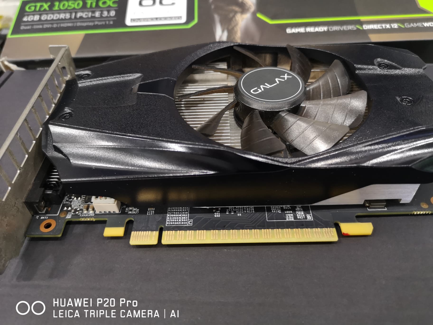 GALAX GeForce® GTX 1050 Ti OC 12/2020