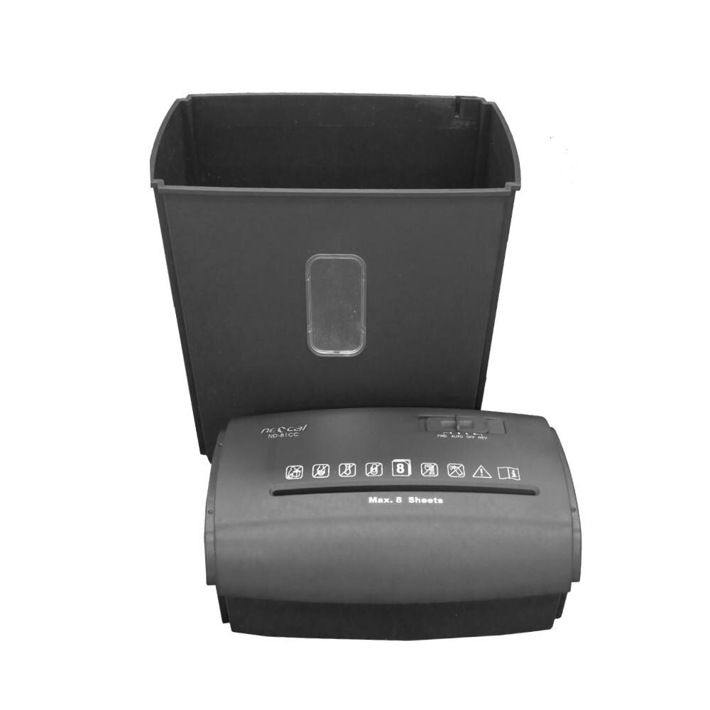 ขายถูก Neocal Paper Shredder ND-81CC ตัด Cross Cut 8 แผ่น/ครั้ง (75 แกรม)