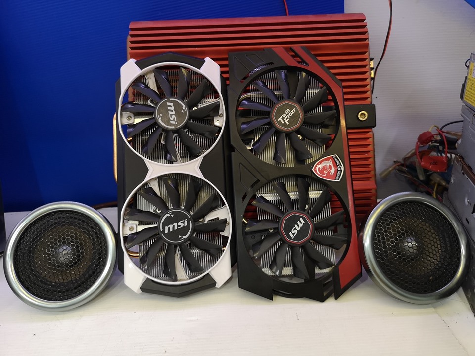 ซิงค์ + พัดลมการ์ดจอ MSI