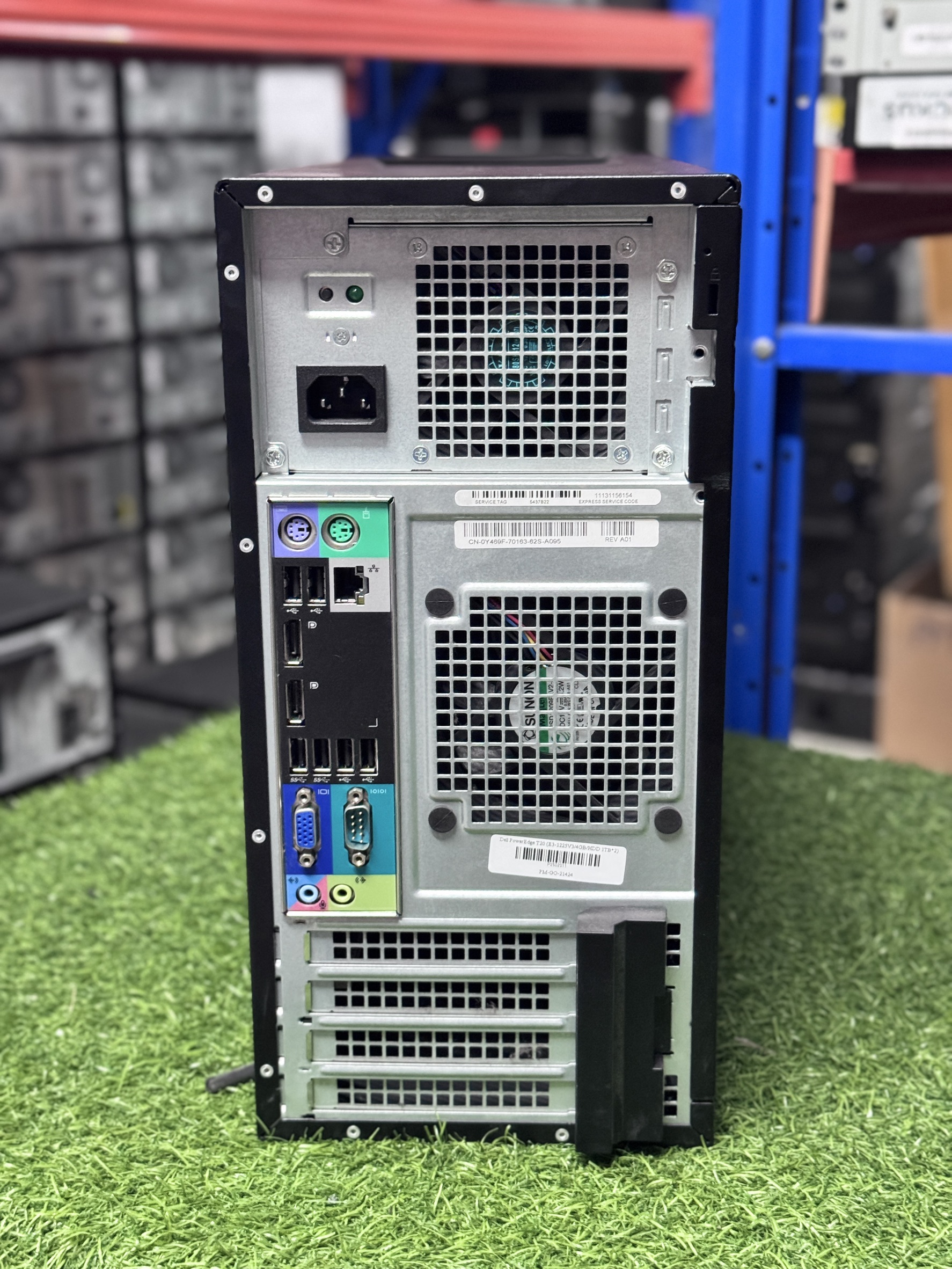 คอมพิวเตอร์ Dell PowerEdge T20 (E3-1225V3/4GB/HDD 1TB*2)