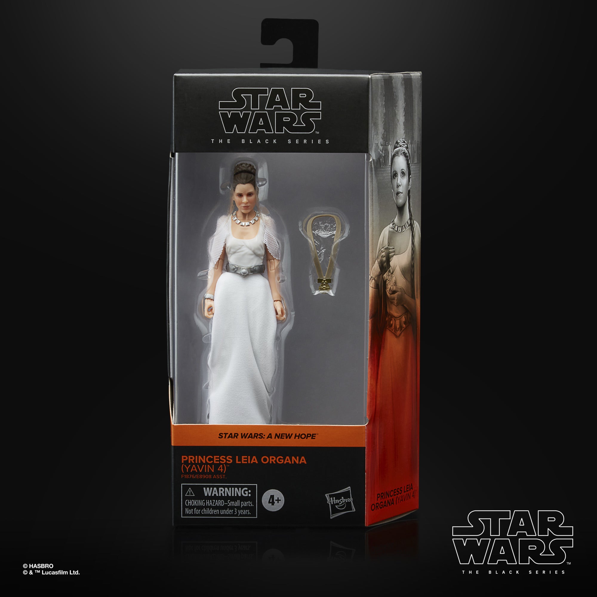 Hasbro Star Wars The Black Series Princess Leia Organa (Yavin 4) 6-inch-scale Figure ฮาสโบร สตาร์ วอร์ส เดอะ แบล็ค ซีรีส์ หุ่นโมเดลฟิกเกอร์ เจ้าหญิงเลอา ออร์กาน่า (ยาวิน) ขนาด 6 นิ้ว ลิขสิทธิ์แท้