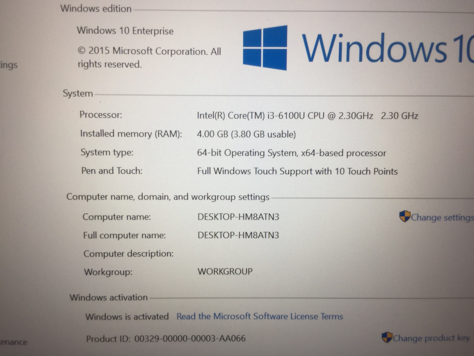 Lenovo Yoga 500 i3 Touch Full HD IPS