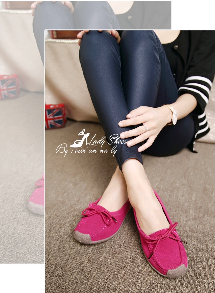 รองเท้าผ้าใบสไตล์ Casual (สีบานเย็น)