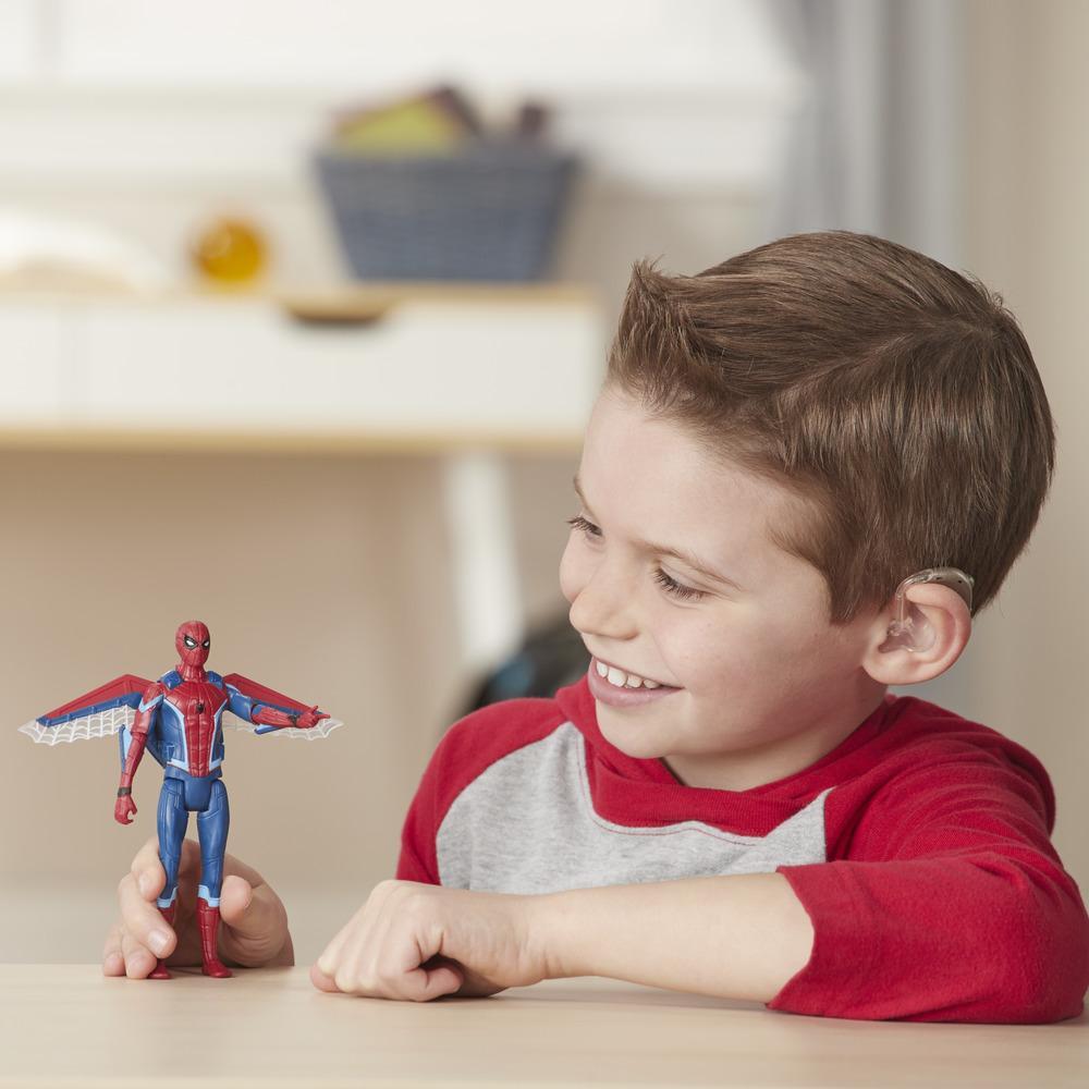 Hasbro Marvel Spider-Man Far From Home Glider Gear 6-Inch Action Figure ฮาสโบร มาร์เวล หุ่นโมเดลฟิกเกอร์ สไปเดอร์แมน กิลเดอร์ เกียร์ ขนาด 6 นิ้ว ลิขสิทธิ์แท้