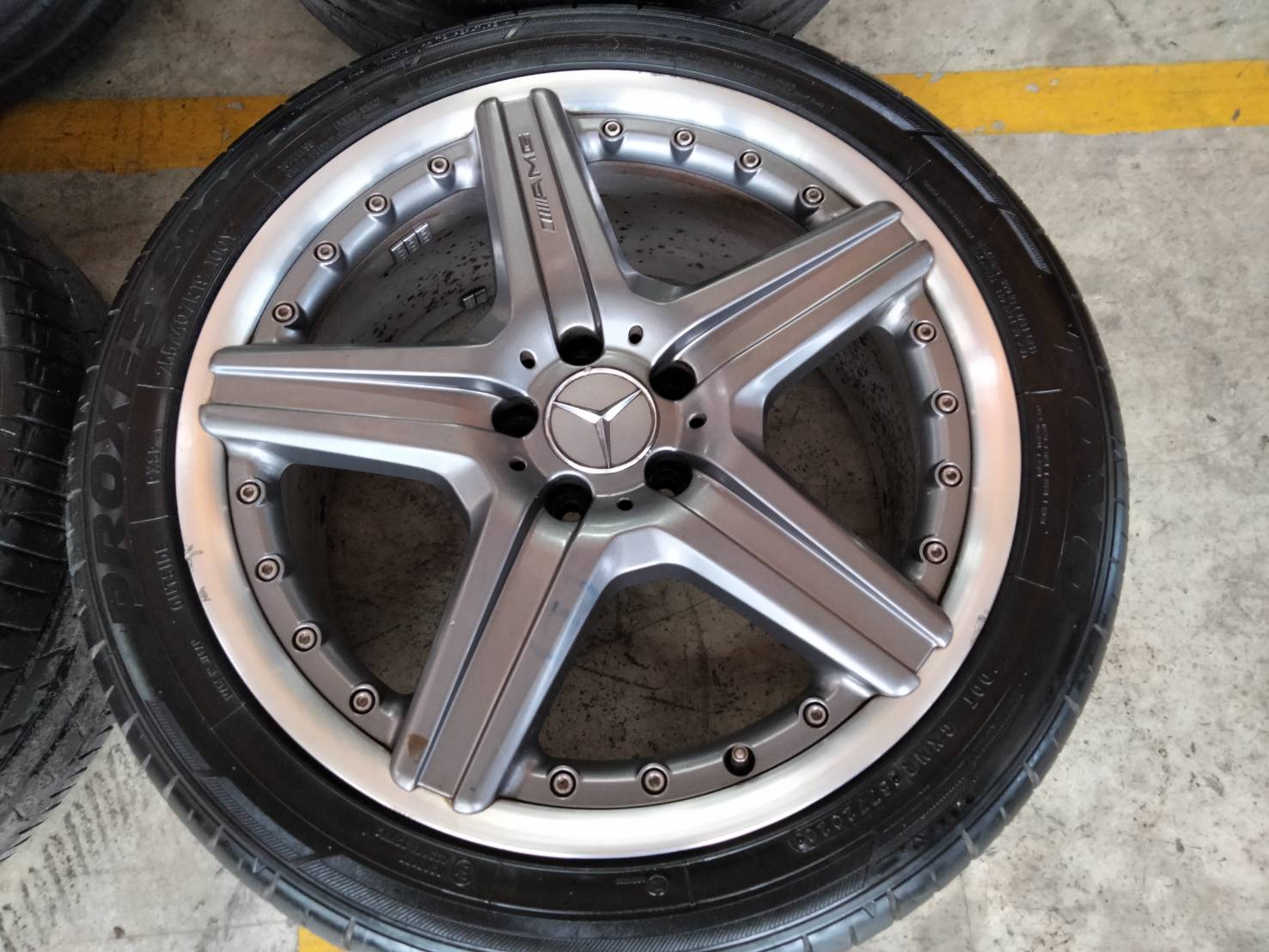 ล้อเบนซ์แท้ AMG ST6 19" ล้อเบนซ์เทพ 2ชิ้นแท้