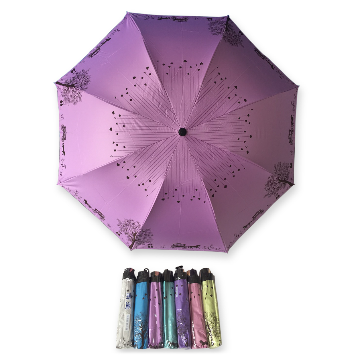 ร่มโค้ง24นิ้วรหัส1636