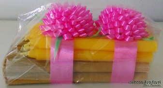 เทียนแพโบว์ริ้บบิ้น