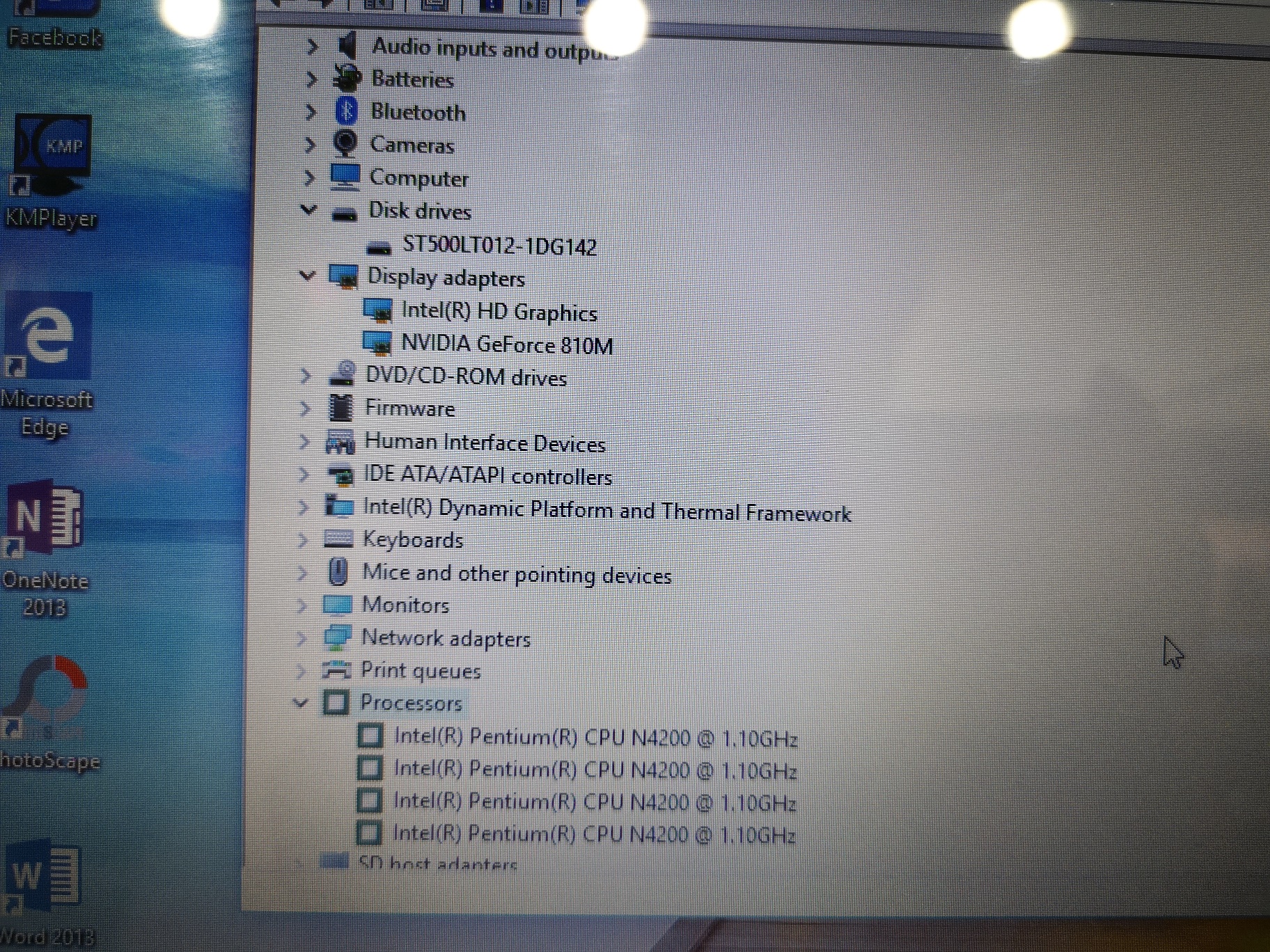 ASUS X441NC N4200 GT810