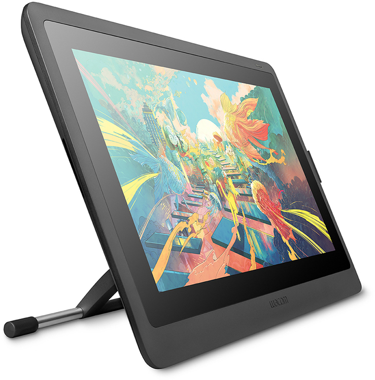 ขายถูกWacom WACOM CINTIQ 16 (DTK-1660) BLACK รับประกัน1ปีศูนย์ไทย ฟรี WACOM ADJUSTABLE STAND # ACK-620-K-ZX