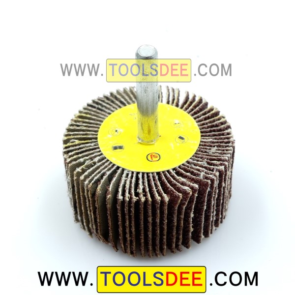 กระดาษทรายซ้อนทรงตัวกระบอก แกน 6 มิล