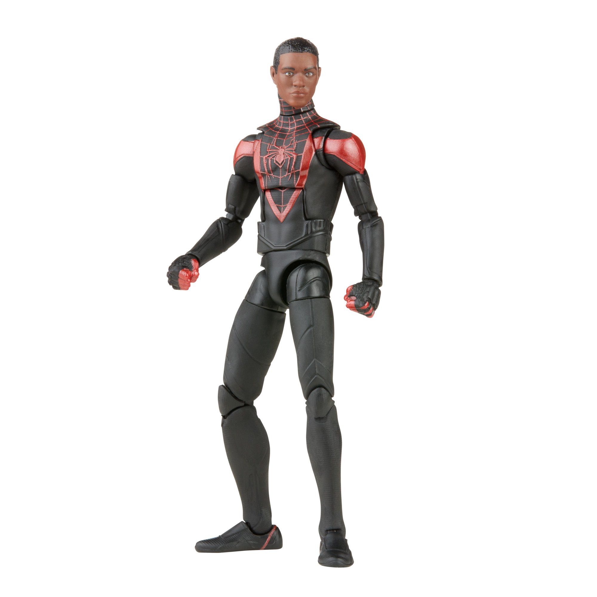 Hasbro Marvel Legends Series Gamerverse Spider-Man Miles Morales 6-inch Figure ฮาสโบร มาร์เวล เลเจนด์ ซีรี่ย์ส หุ่นโมเดลฟิกเกอร์ เกมเมอร์เวิร์ส ไมล์ โมราเลส ขนาด 6 นิ้ว ลิขสิทธิ์แท้