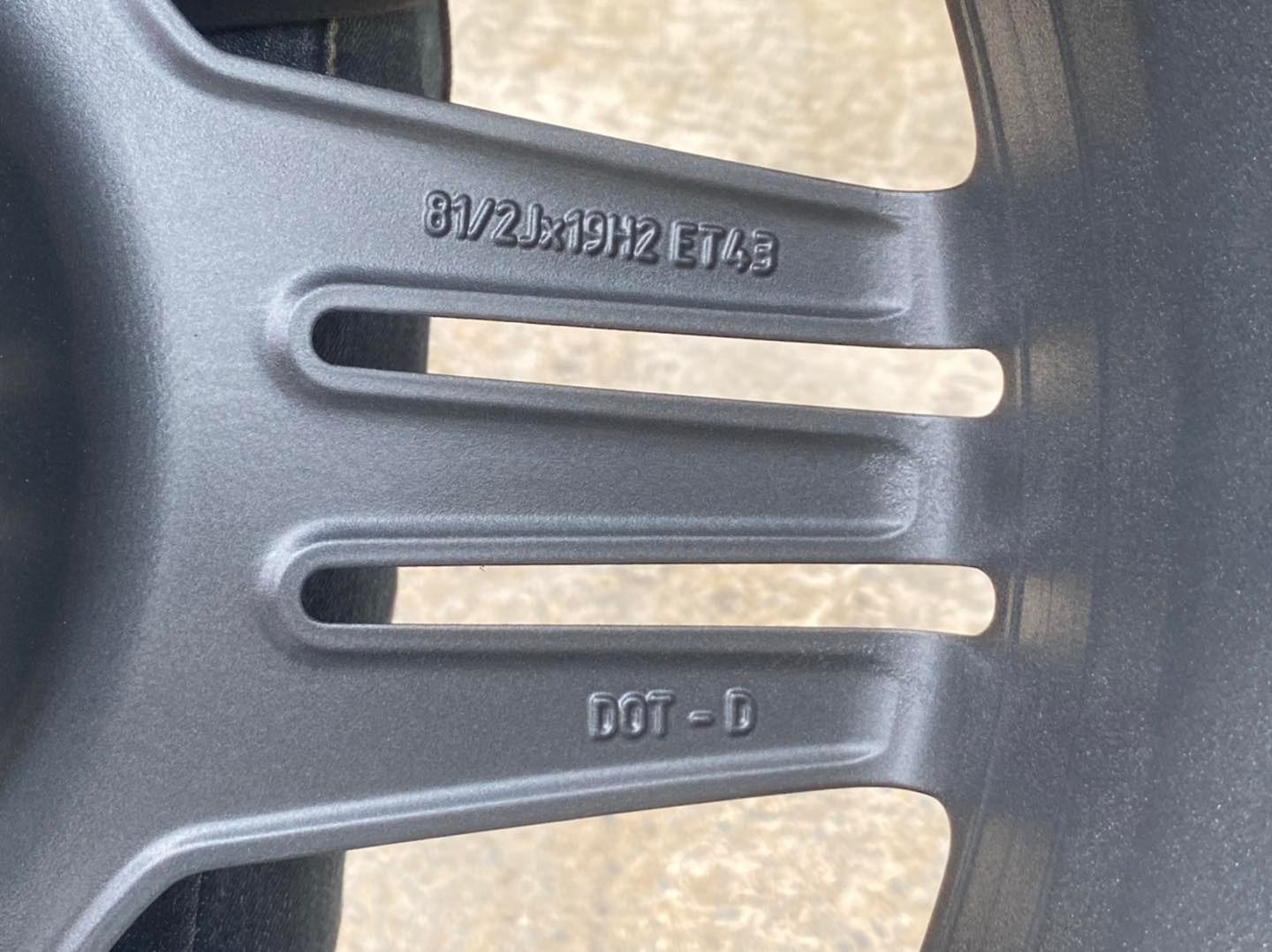 ล้อเบนซ์แท้ AMG ST7 w221 19" S63