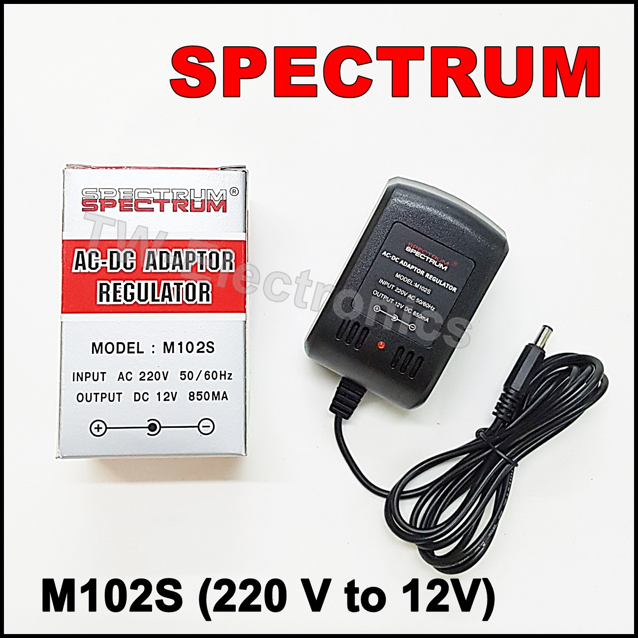 หม้อแปลง SPECTRUM M102S / 220V to 12V