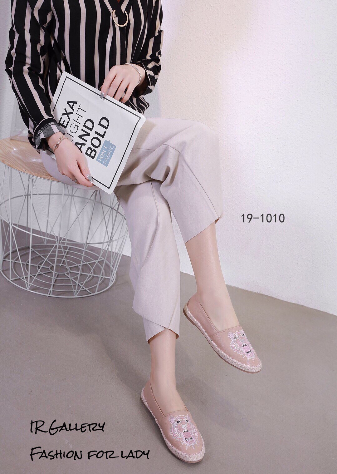 รองเท้าส้นแบน Style Kenzo