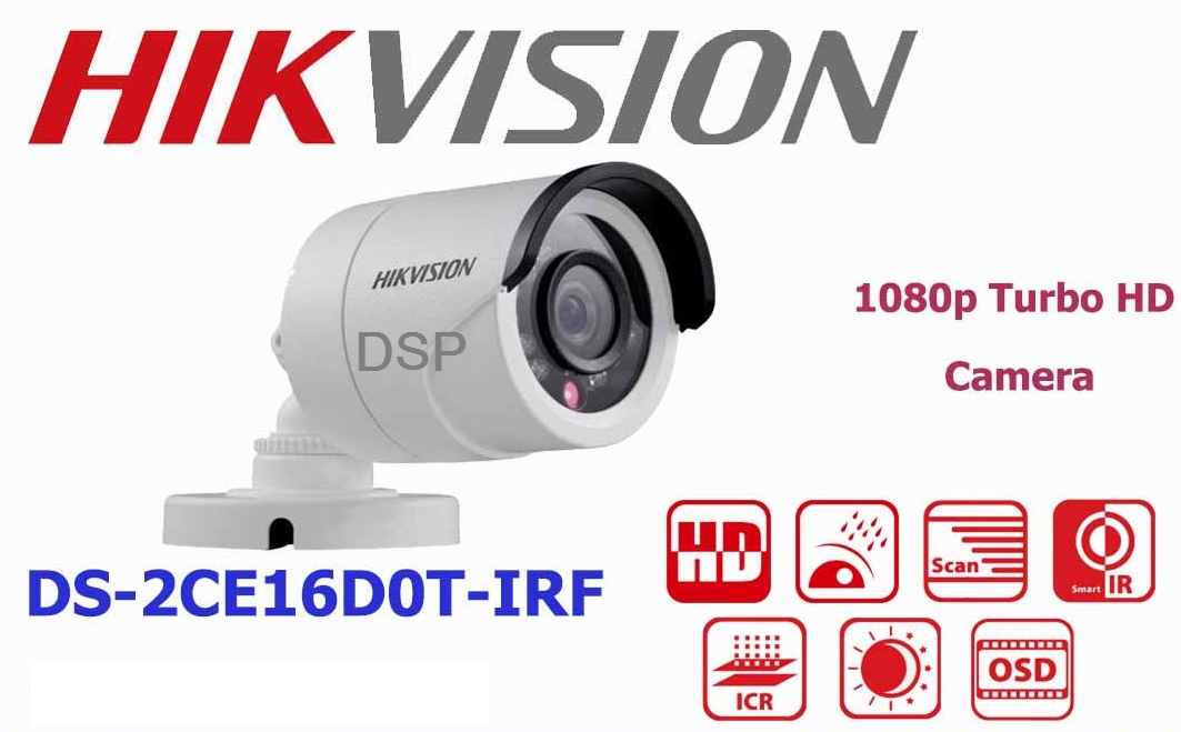 ขายถูก HIKVISION Turbo HD รุ่น DS-2CE16D0T-IRF ความละเอียด 2 ล้านพิกเซล