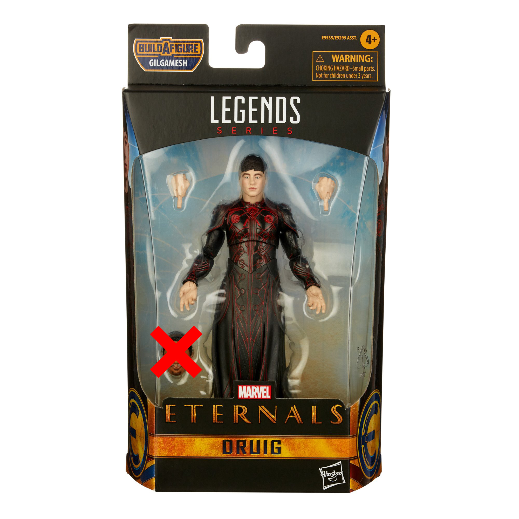 Hasbro Marvel Legends Series Eternals Druig 6-inch Figure ฮาสโบร มาร์เวล เลเจนด์ ซีรี่ย์ส หุ่นโมเดลฟิกเกอร์ อีเทอนอลส์ ดรูอิก ขนาด 6 นิ้ว (No BAF) ลิขสิทธิ์แท้
