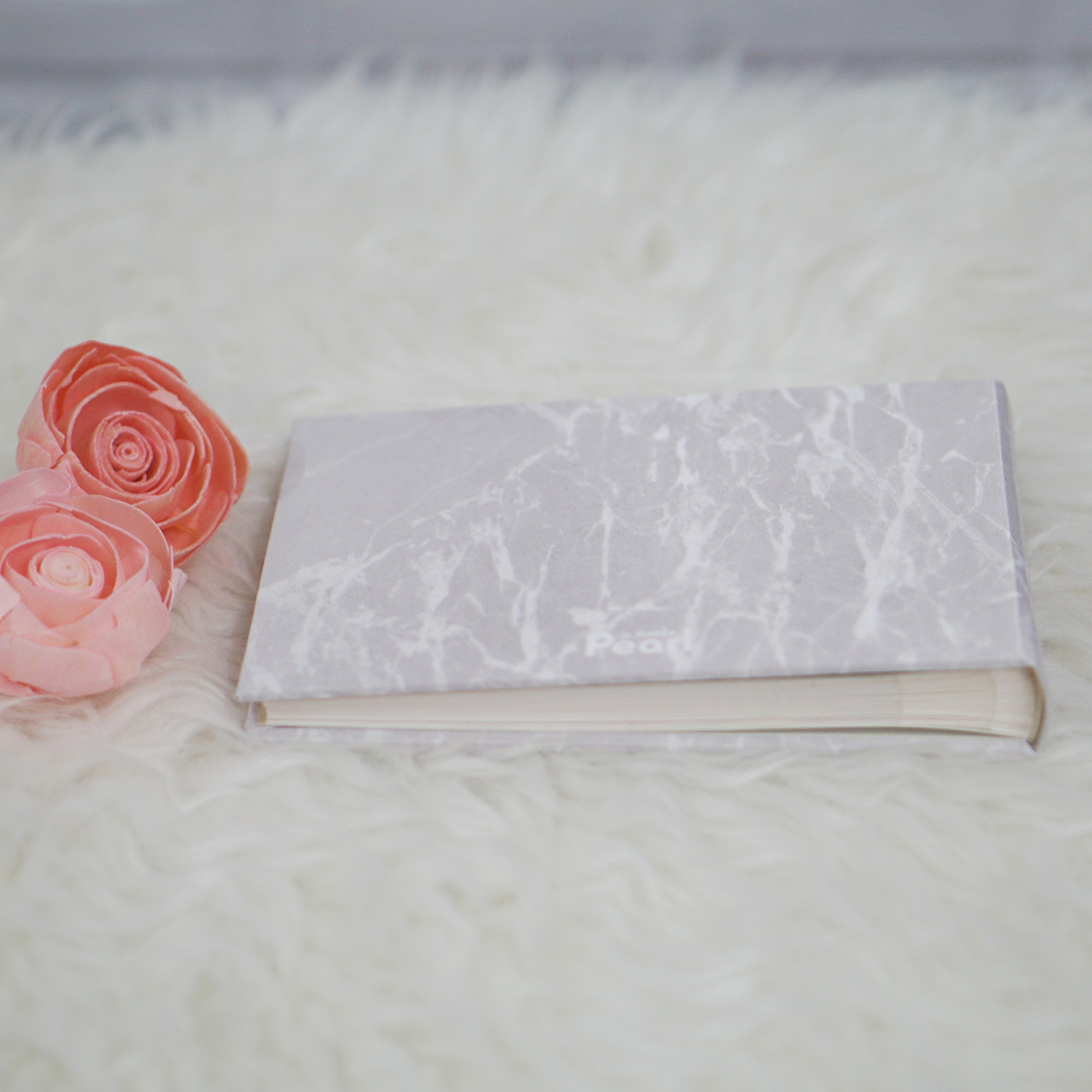 อัลบั้มสั่งทำใส่ชื่อ ลายหินอ่อนสีเทา - Grey Marble - Copper