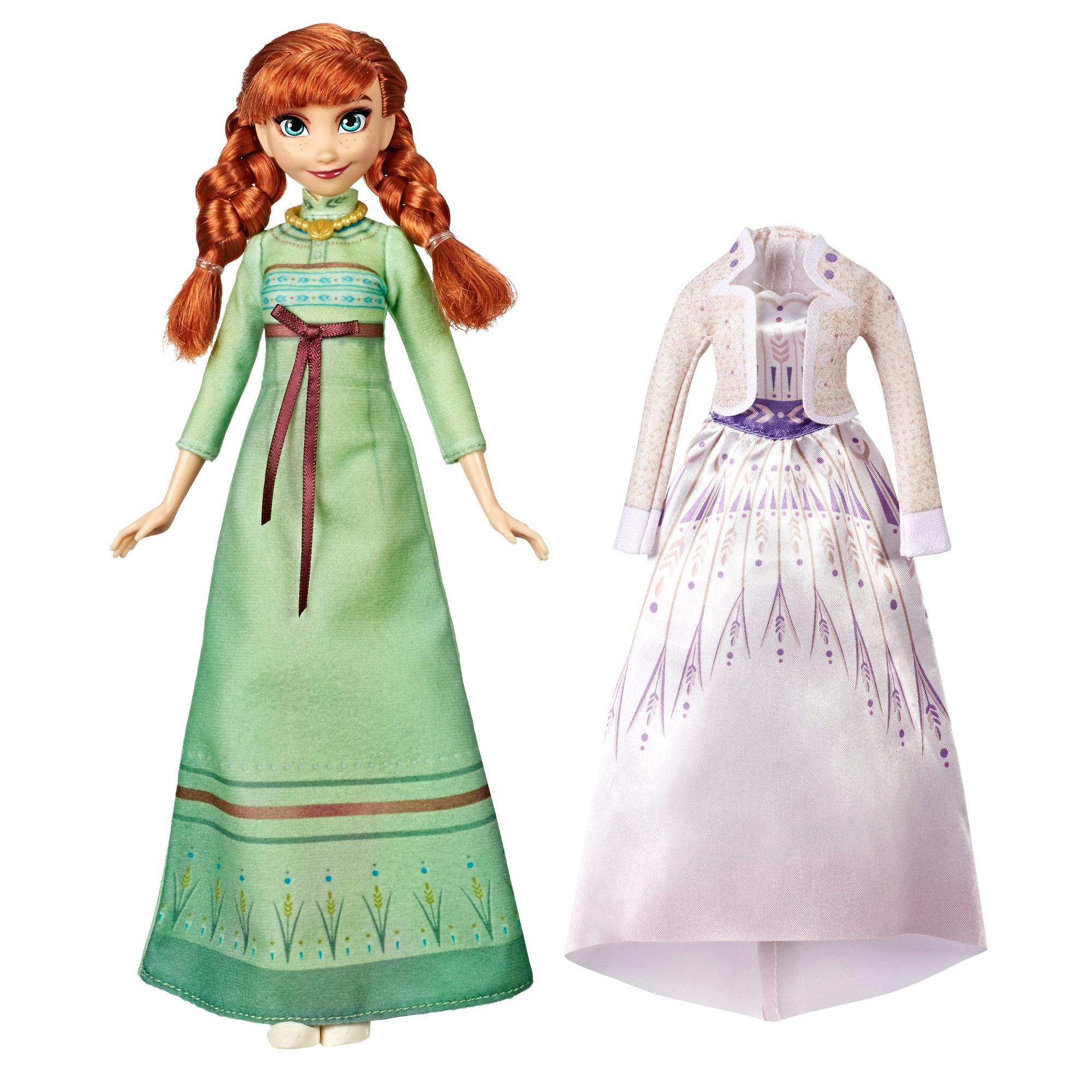 Hasbro Disney Frozen Arendelle Fashions Anna Fashion Doll ฮาสโบร ดิสนี่ย์ โฟรเซ่น เอเรนเดล แฟชั่น ตุ๊กตาอันนา สูง 27 ซม. ลิขสิทธิ์แท้