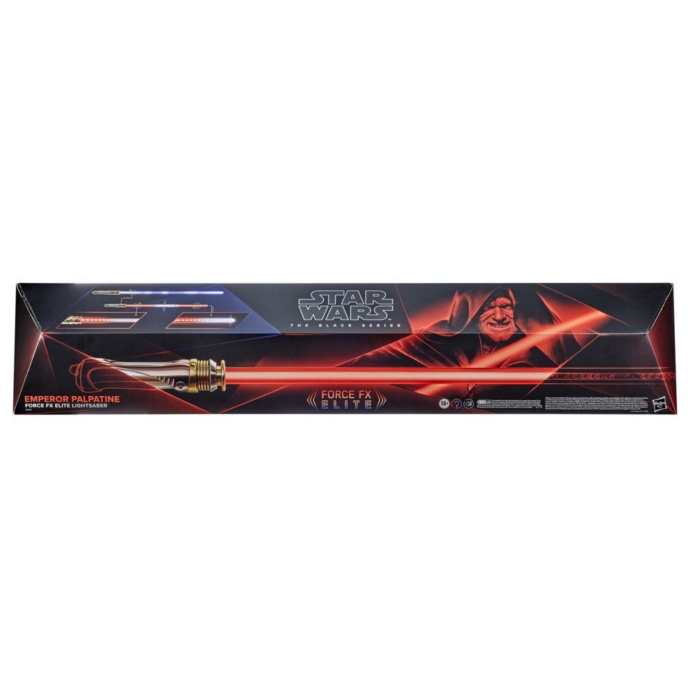 Hasbro Star Wars The Black Series Darth Sidious Emperor Palpatine Force FX Elite Lightsaber ฮาสโบร สตาร์ วอร์ส เดอะ แบล็ค ซีรี่ย์ส ดาบไลท์เซเบอร์ ดาร์ธ ซิเดียส พัลพาทีน มีเสียง มีไฟ ลิขสิทธิ์แท้