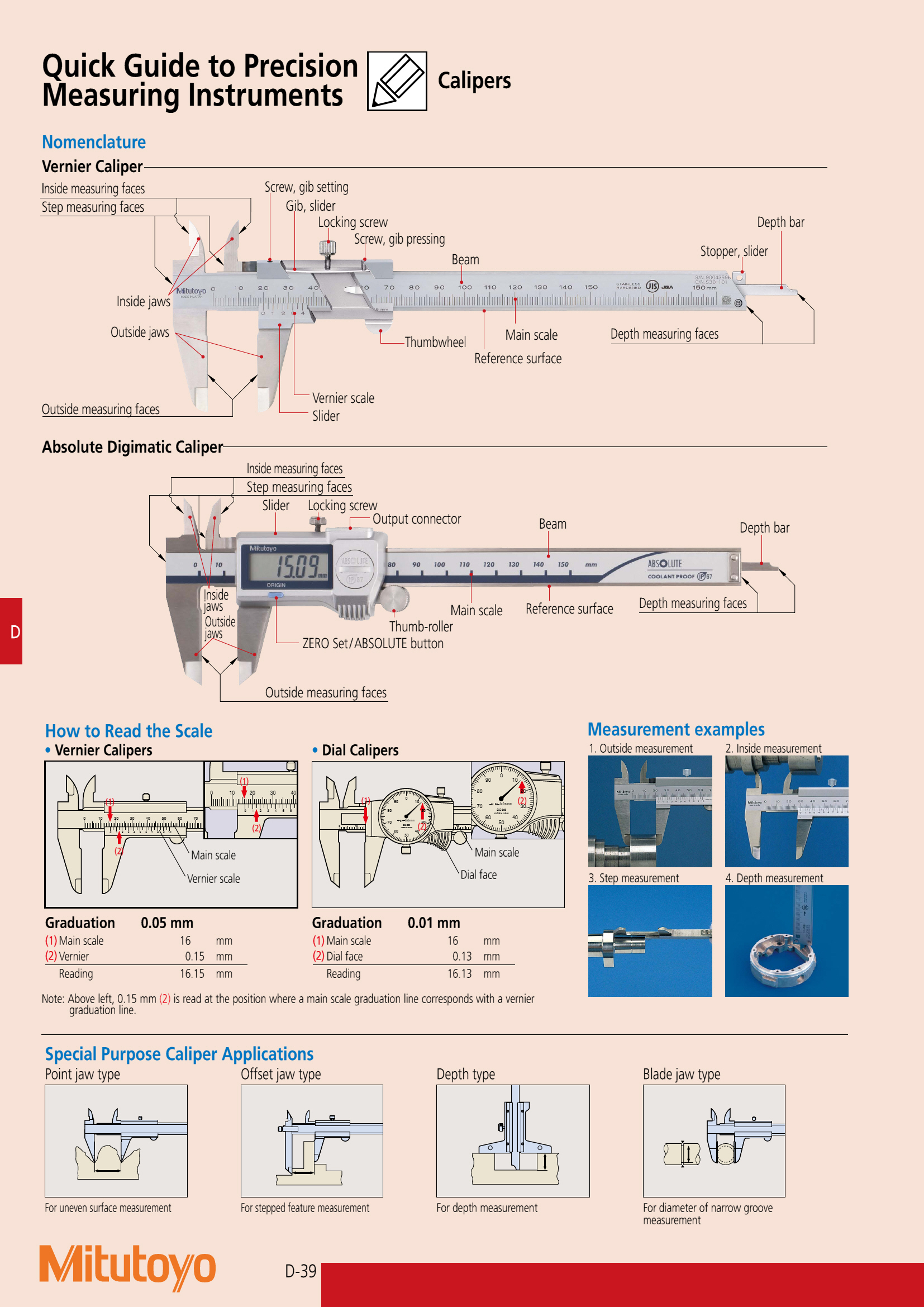 Digimatic Vernier Caliper | เวอร์เนียร์คาลิเปอร์แบบดิจิตอล MITUTOYO [JAPAN] Model : 500-197-30 [Metric/Inch] | Range = 0-200mm / 0-8" | Graduation = 1/1000" (0.02mm) | Exclusive ABSOLUTE Encoder Technology