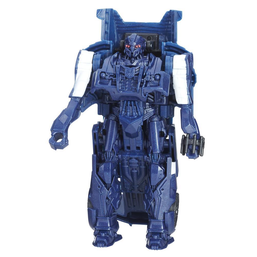 Hasbro Transformers Turbo Changer Cyberfire Barricade 4.25 Inch Figure ฮาสโบร ทรานสฟอเมอร์ส หุ่นยนต์ เทอร์โบ เชนจ์เจอร์ บาร์ริเคท 4.25 นิ้ว ลิขสิทธิ์แท้