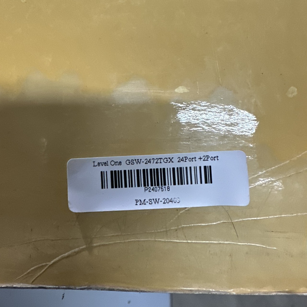 สวิตซ์ LevelOne GSW-2472TGX 24-Port Layer 2 Smart 10/100 Ethernet Switch W/ Gigabit/SFP