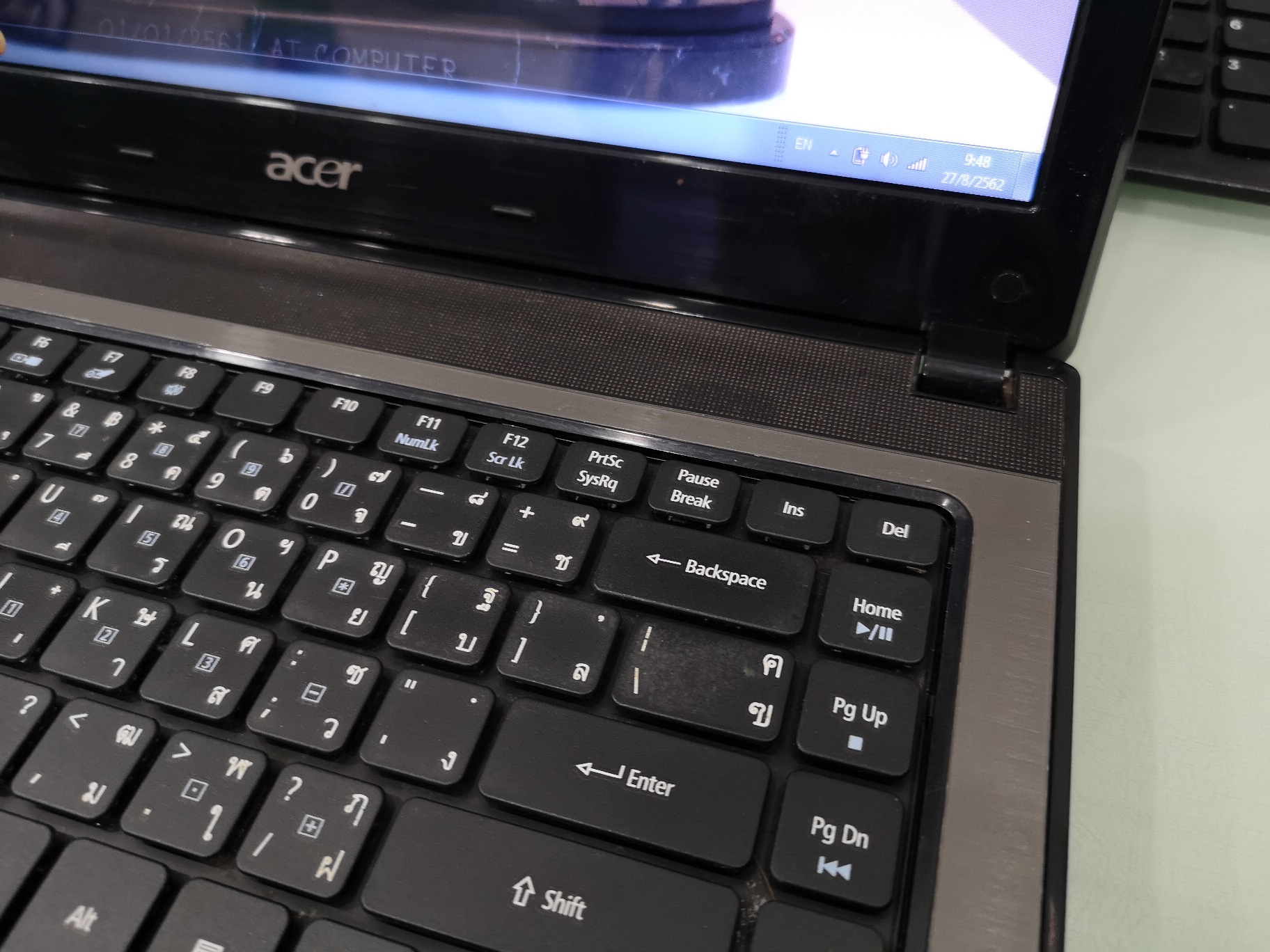 ACER Aspre 4741ZG มีตำหนิ