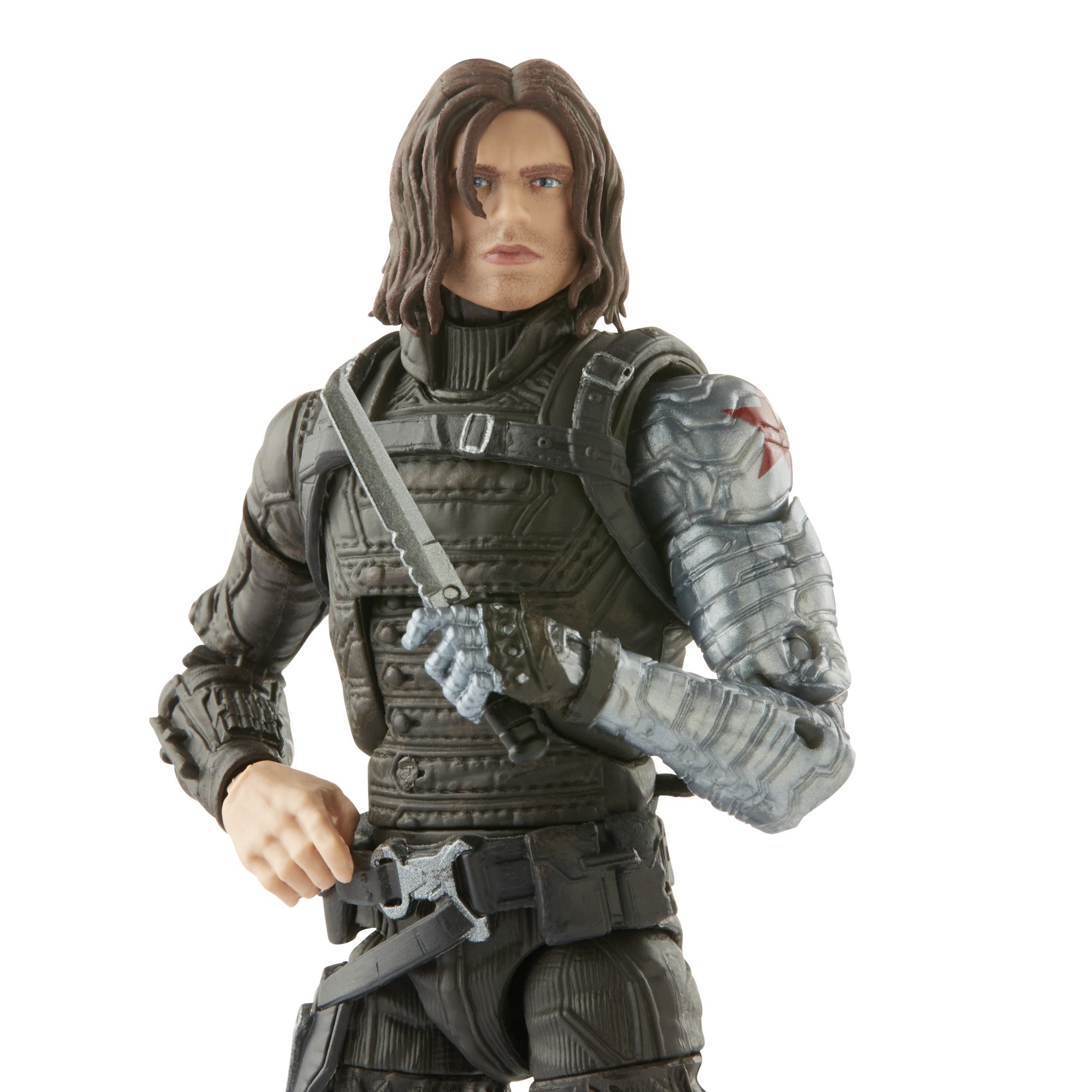 Hasbro Marvel Legends Series Winter Soldier 6-inch Figure ฮาสโบร มาร์เวล เลเจนด์ ซีรี่ย์ส หุ่นโมเดลฟิกเกอร์ วินเทอร์ โซลเยอร์ ขนาด 6 นิ้ว ลิขสิทธิ์แท้
