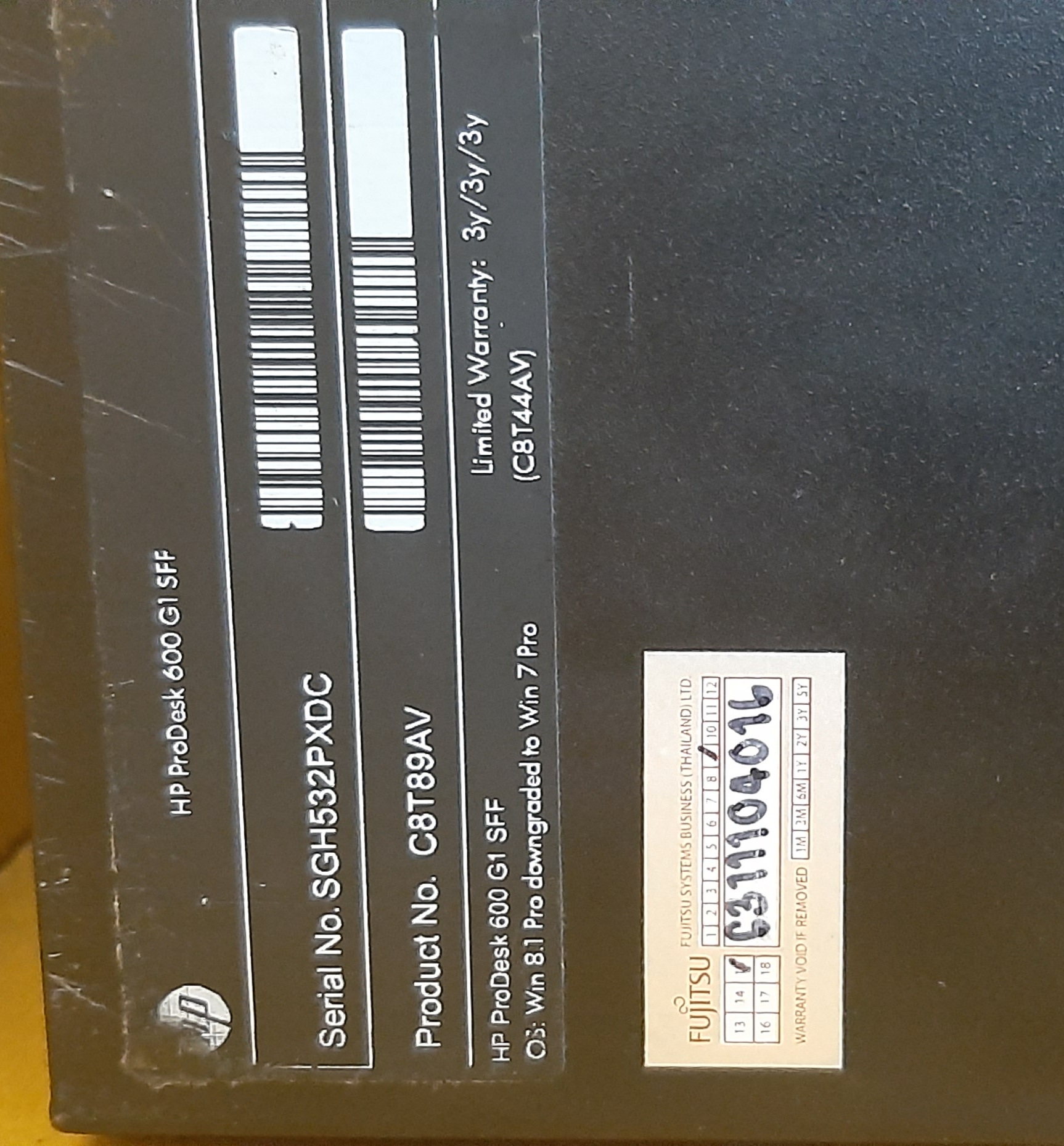 PC มือสอง สภาพดี ยี่ห้อ HP รุ่น Prodesk 600 G1 SFF ประกันร้าน 1 เดือน ฟรี USB Wifi!!