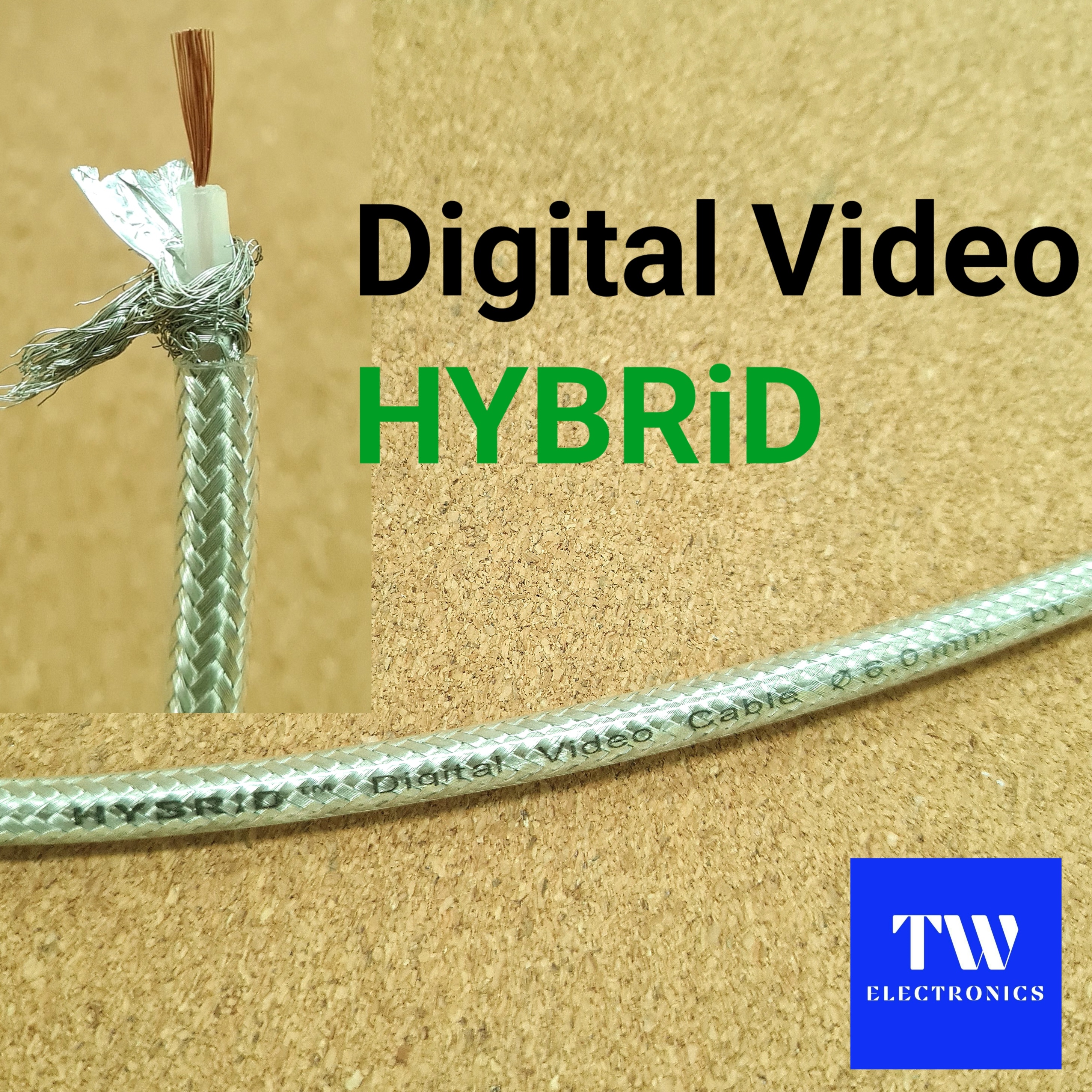 สายสัญญาณภาพ 6มม. Digital Video / Hybrid