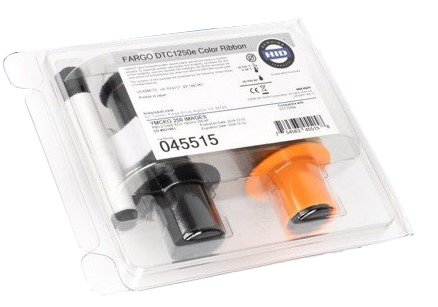 ขายถูก HID 045515 ECO YMCKO Full Color Refill Ribbon - 250 Images (PN:045515) หมึก สี สำหรับรุ่น C50 / DTC1250e