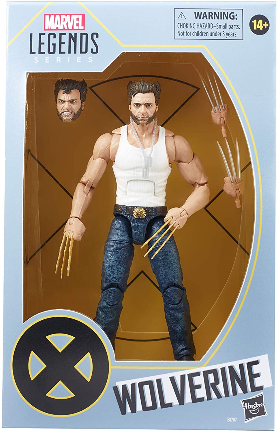 Hasbro Marvel Legends Series Wolverine 6-inch Figure ฮาสโบร มาร์เวล เลเจนด์ ซีรี่ย์ส หุ่นโมเดลฟิกเกอร์ วูล์ฟเวอรีน ขนาด 6 นิ้ว ลิขสิทธิ์แท้