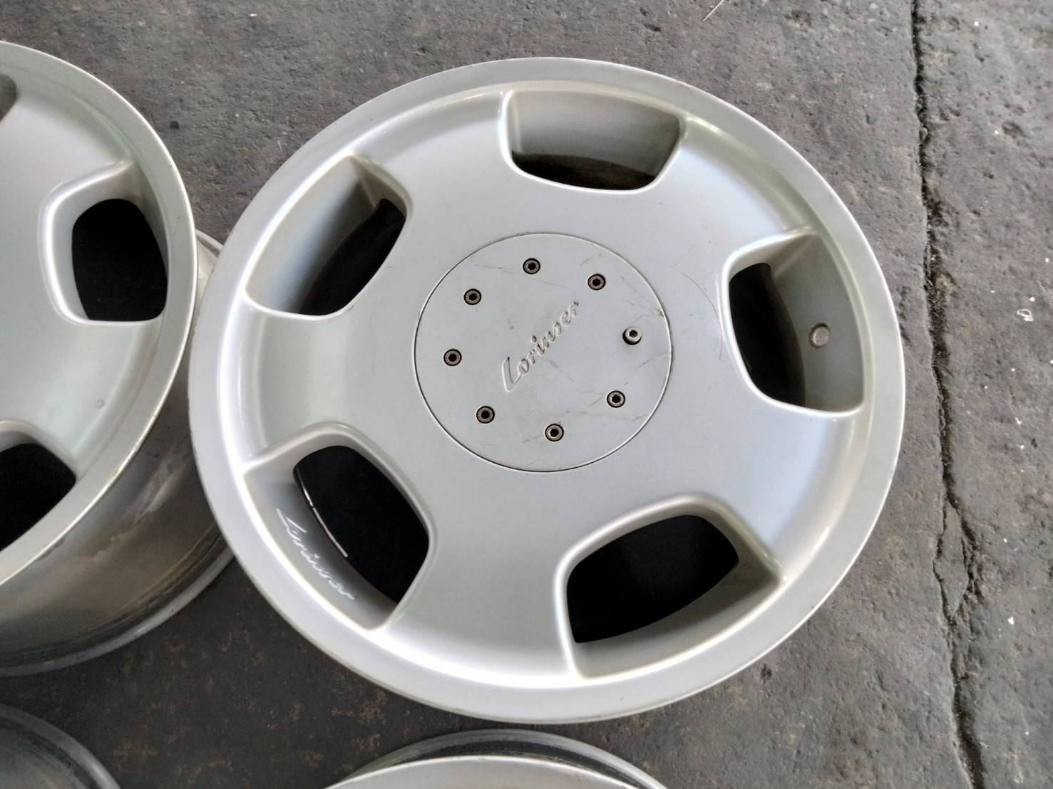 ล้อเบนซ์แท้ Lorinser D93 16 นิ้ว ET44