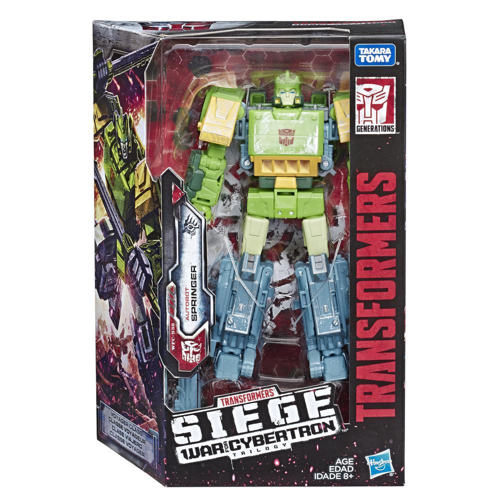 Hasbro Transformers Generations War for Cybertron Siege Voyager WFC-S38 Autobot Springer Figure ฮาสโบร ทรานสฟอเมอร์ส เจเนอเรชั่น วอร์ ฟอร์ ไซเบอร์ตรอน WFC-S38 วอยเอเจอร์ คลาส หุ่นยนต์ออโต้บ็อท สปรินเจอร์ 7 นิ้ว ลิขสิทธิ์แท้