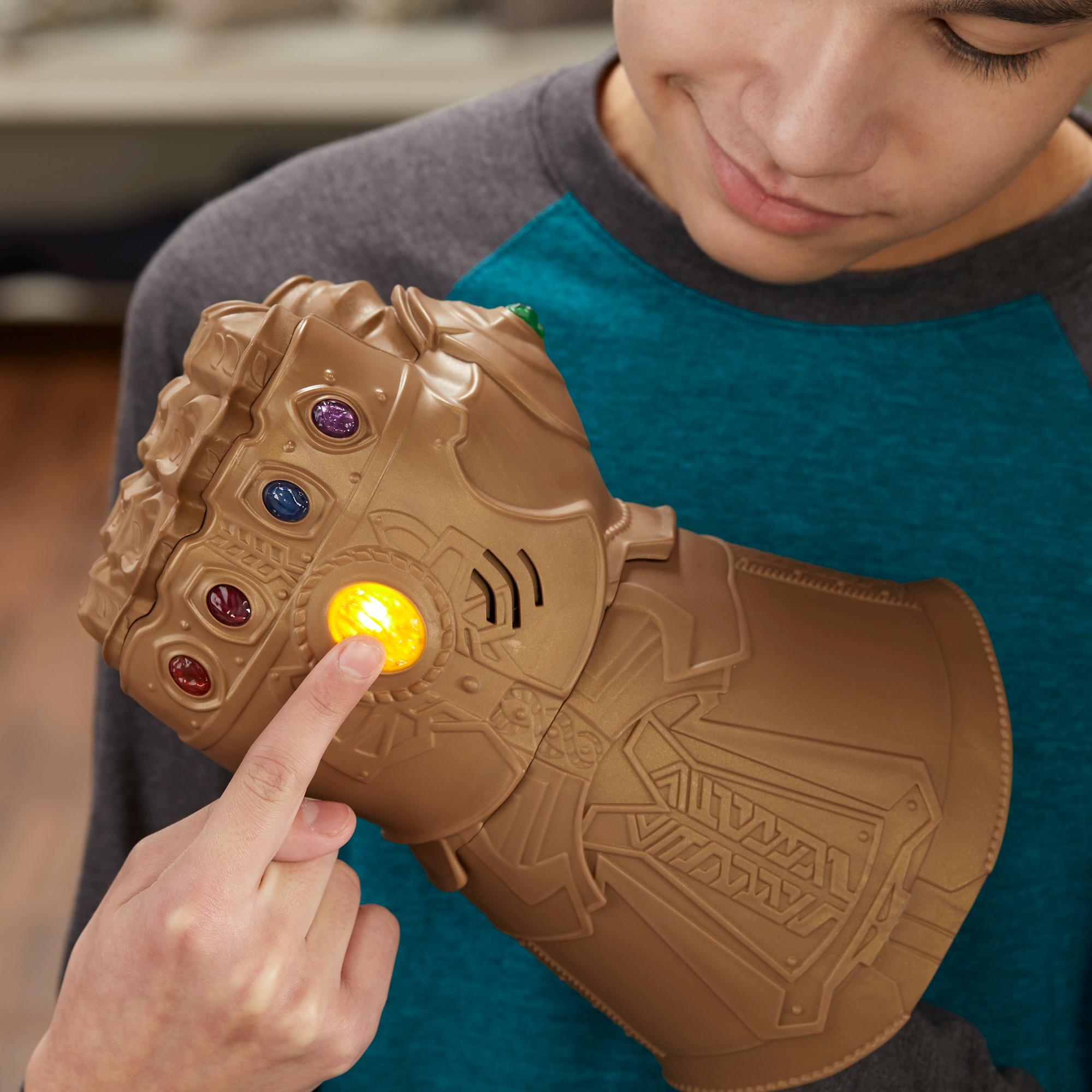 ถุงมือธานอส Hasbro Marvel Avengers Infinity War Infinity Gauntlet Electronic Fist ฮาสโบร มาร์เวล อินฟินิตี้ วอร์ อินฟินิตี้ กันท์เล็ท อิเล็กทรอนิกส์ ฟิสท์ มีไฟและเสียง ลิขสิทธิ์แท้