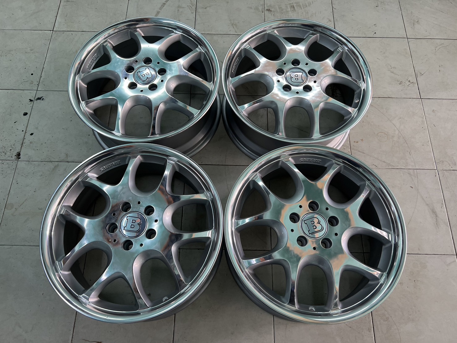 ล้อเบนซ์แท้ BRABUS BLOCK-5 18"