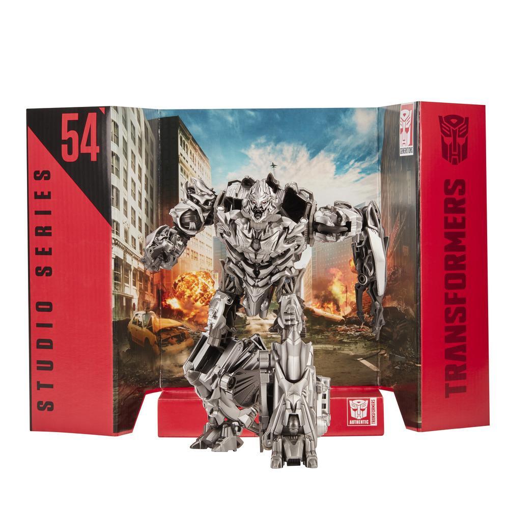Hasbro Transformers Studio Series 54 Voyager Class Megatron 6.5 Inch Action Figure ฮาสโบร ทรานสฟอเมอร์ส สตูดิโอ ซีรีย์ส 54 วอยเอเจอร์ คลาส หุ่นยนต์เมกะทรอน ขนาด 6.5 นิ้ว ลิขสิทธิ์แท้