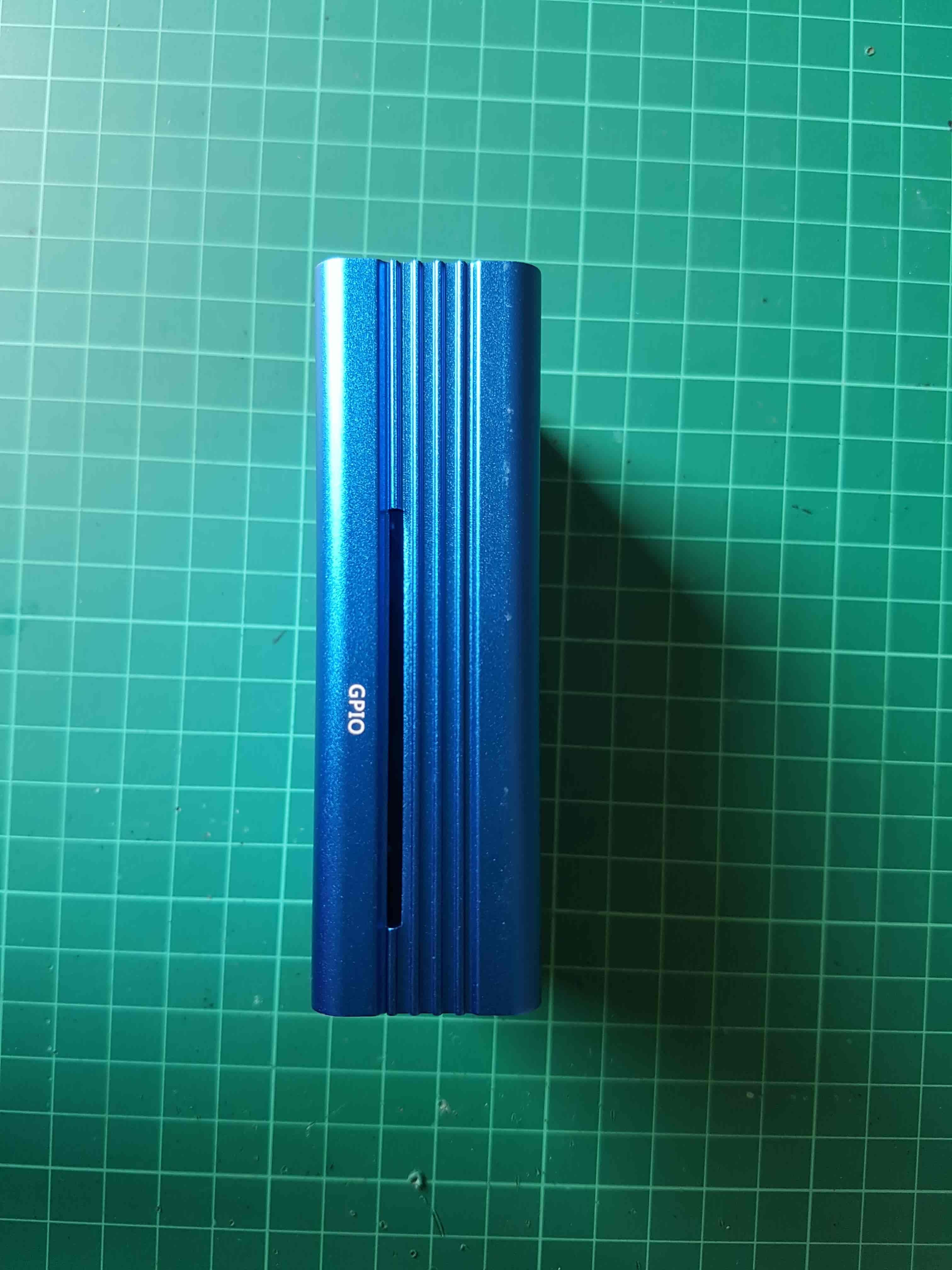Aluminium Case Pi2/Pi3 (Blue)