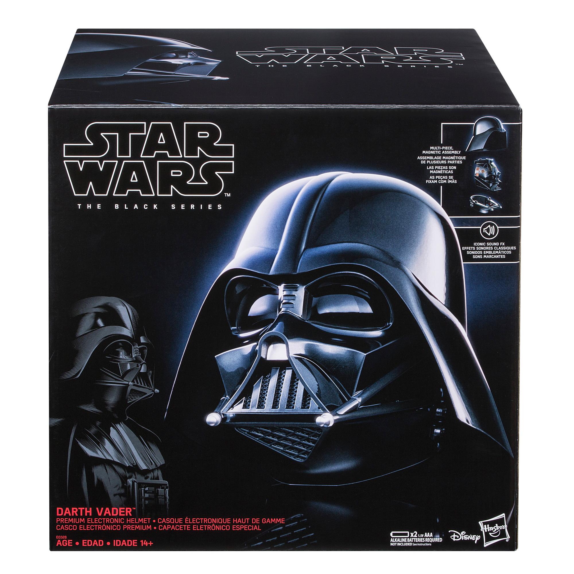 Hasbro Star Wars The Black Series Darth Vader Premium 1:1 Scale Electronic Helmet ฮาสโบร สตาร์ วอร์ส เดอะ แบล็ค ซีรี่ย์ส หน้ากาก ดาร์ธ เวเดอร์ ลิขสิทธิ์แท้
