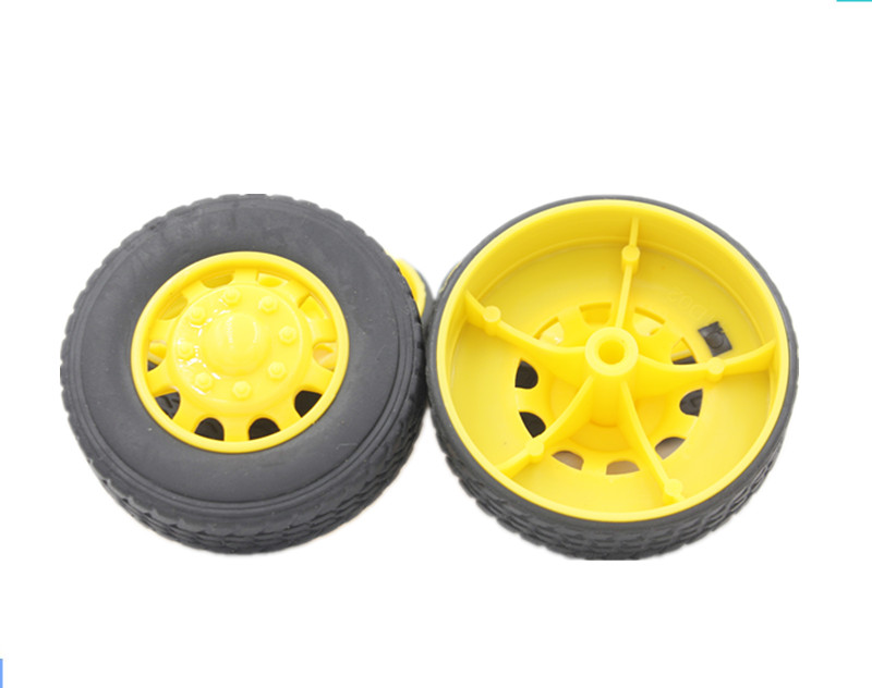 ล้อรถบรรทุกจำลอง รุ่นกระทะเหลือง P18 truck wheel 1/24 ล้อรถหม่ำโมเดล ล้อรถของเล่น ล้อรถจำลอง