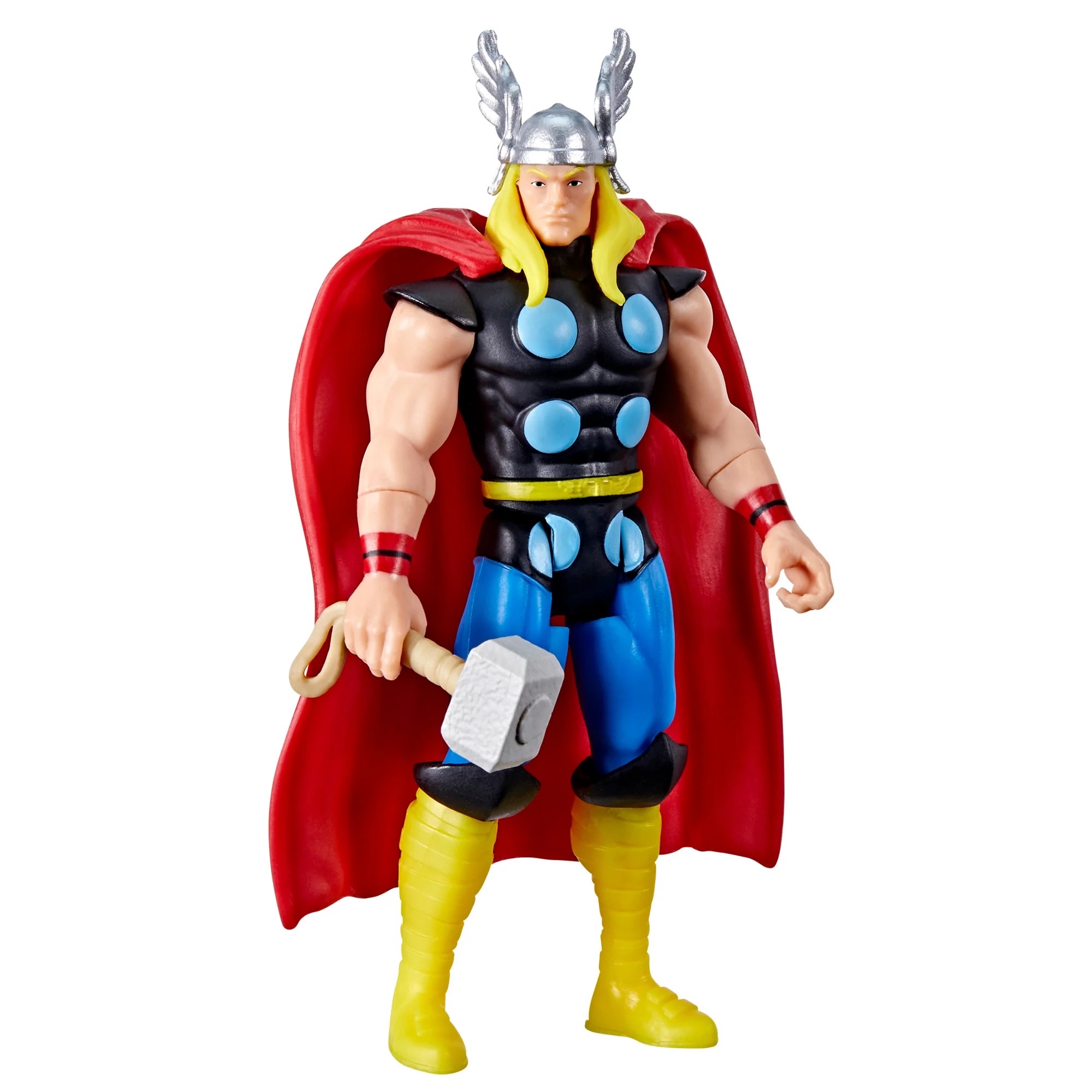 Hasbro Marvel Legends Series Thor 3.75-inch Retro 375 Collection Action Figure ฮาสโบร มาร์เวล เลเจนด์ หุ่นโมเดลฟิกเกอร์ ธอร์ ขนาด 3.75 นิ้ว ลิขสิทธิ์แท้