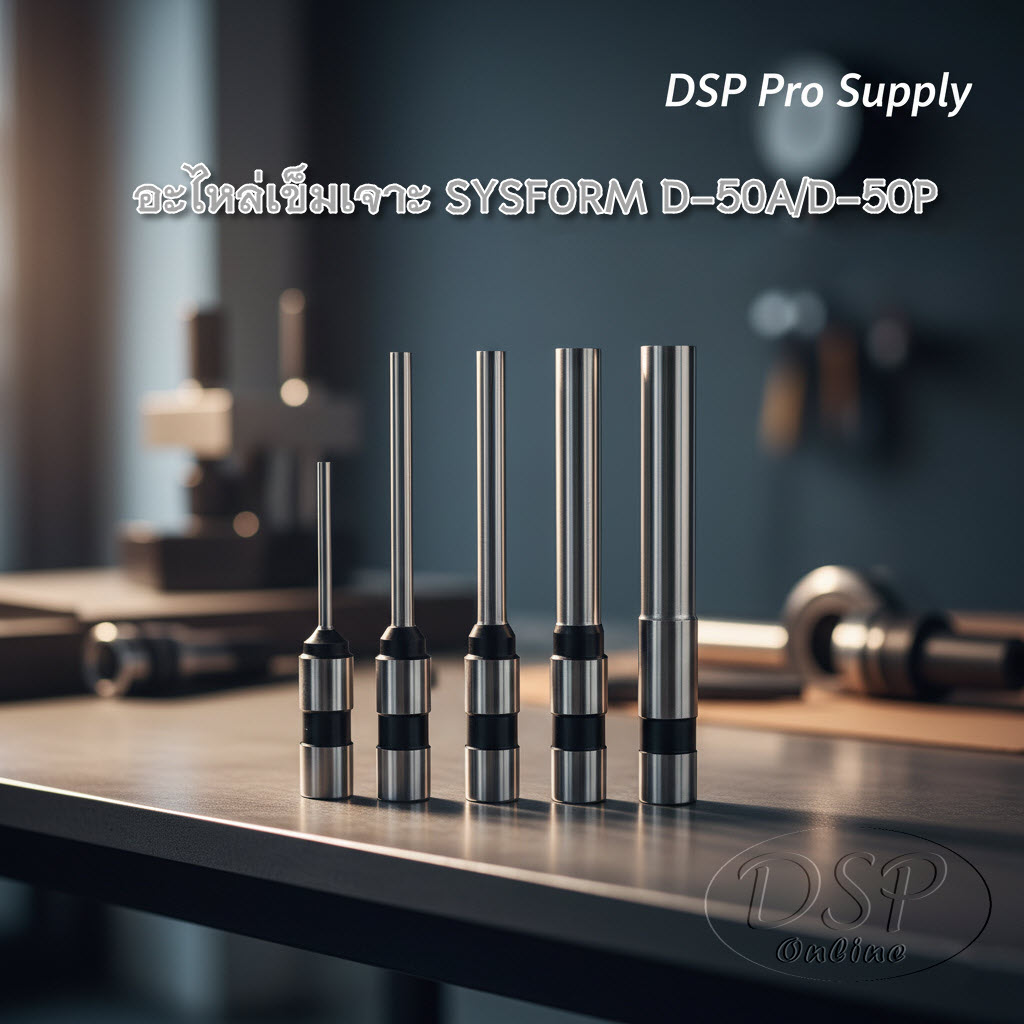 ขายถูก 💎🔥 อะไหล่เข็มเจาะ SYSFORM D-50A/D-50P (แท้) | คมกริบ ใช้งานทนทาน คืนประสิทธิภาพการเจาะให้เครื่องคุณ! 🎯✨