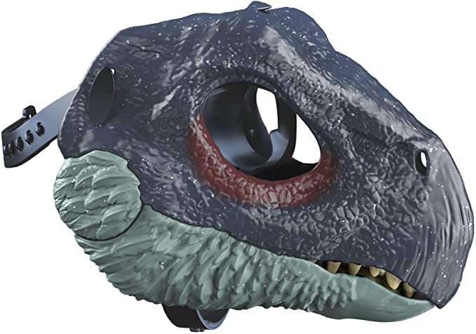 Mattel Jurassic World Dino Mask Therizinosaurus (GWY33) แมทเทล จูราสสิค เวิลด์ ของเล่นแอ็กชั่นฟิกเกอร์ไดโนเสาร์ หน้ากาก เทอริสิโนซอรัส