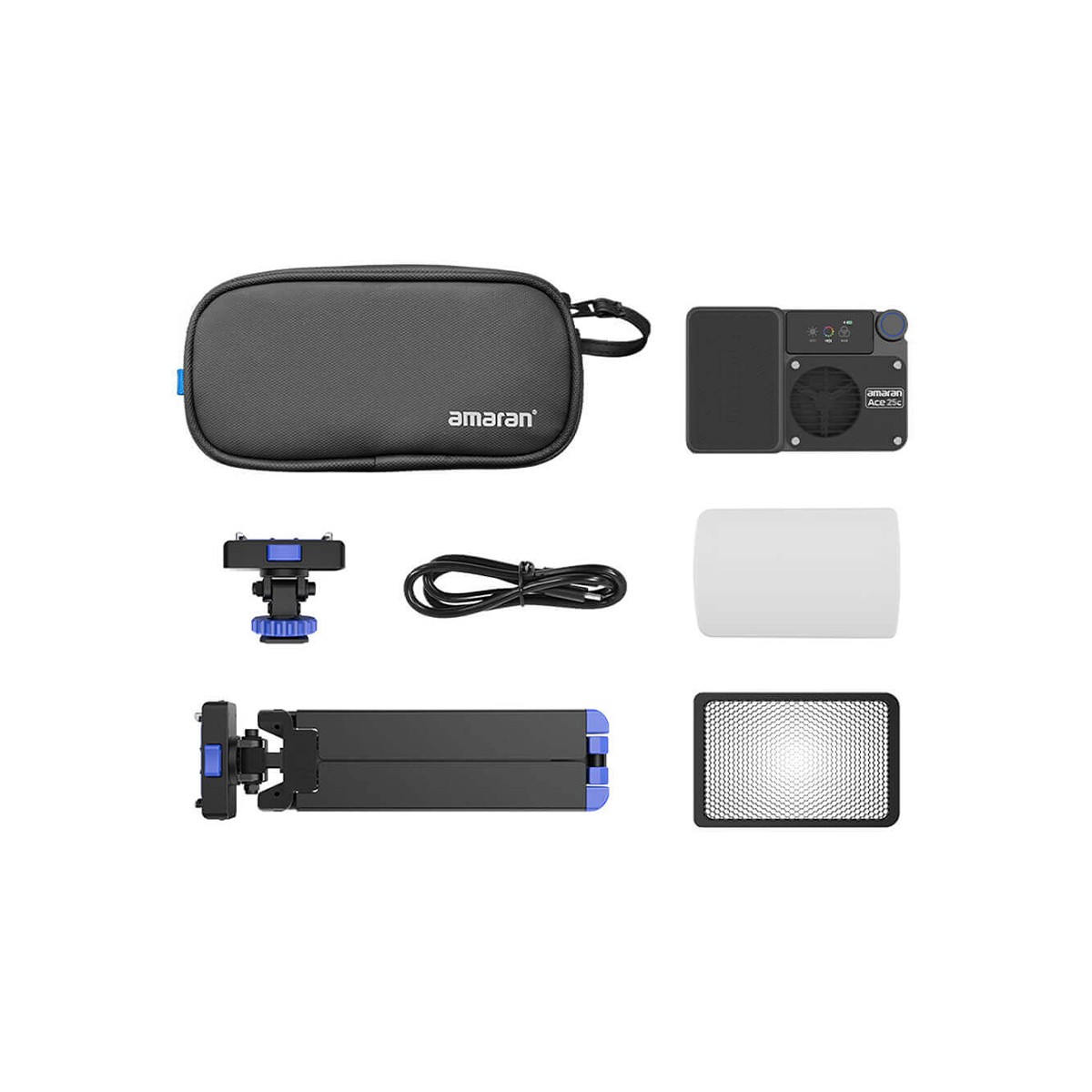 ไฟ RGB พกพา amaran Ace 25c Kit มีหลายสี โปรดระบุสีที่ต้องการ