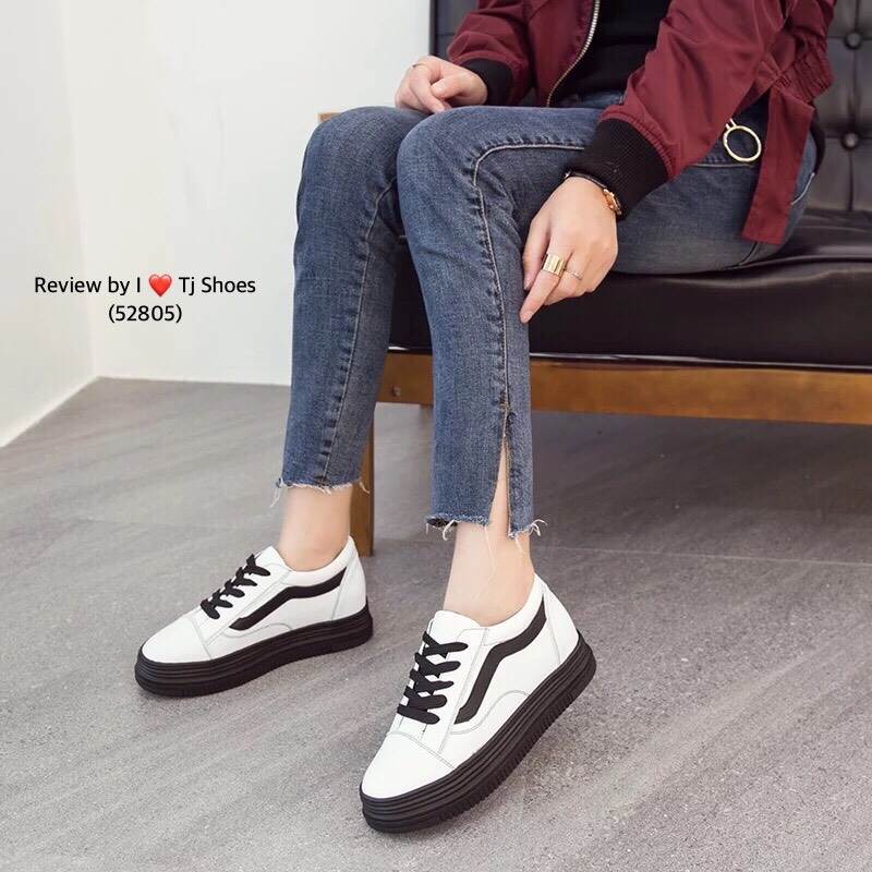 รองเท้าผ้าใบ Style Vans สีทูโทน