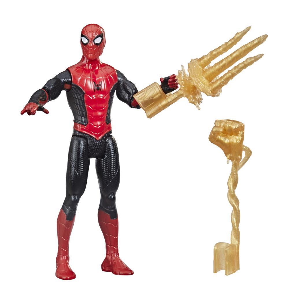 Hasbro Marvel Mystery Web Gear Upgraded Black and Red Suit Spider-Man 6-Inch Action Figure ฮาสโบร มาร์เวล หุ่นโมเดลฟิกเกอร์ เว็บ เกียร์ อัพเกรด แบล็ค แอนด์ เรด สูท สไปเดอร์-แมน ขนาด 6 นิ้ว ลิขสิทธิ์แท้