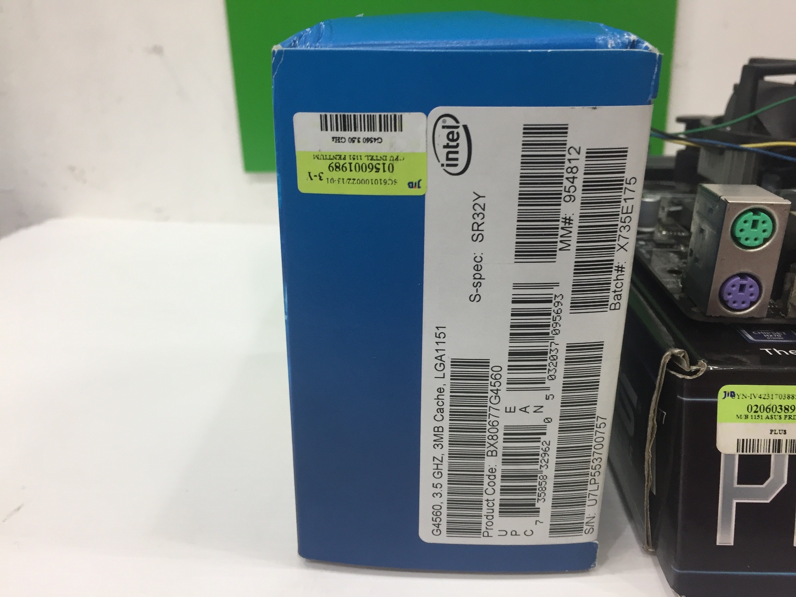 Pentium G4560 + ASUS PRIME H270-PLUS JIB 01/2021