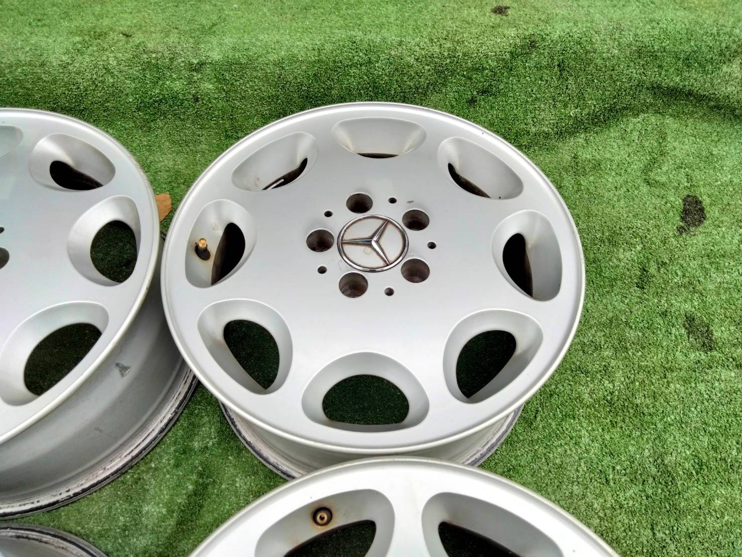 ล้อเบนซ์ 8ช่อง ล้อเดิม W210 ขอบ 16"