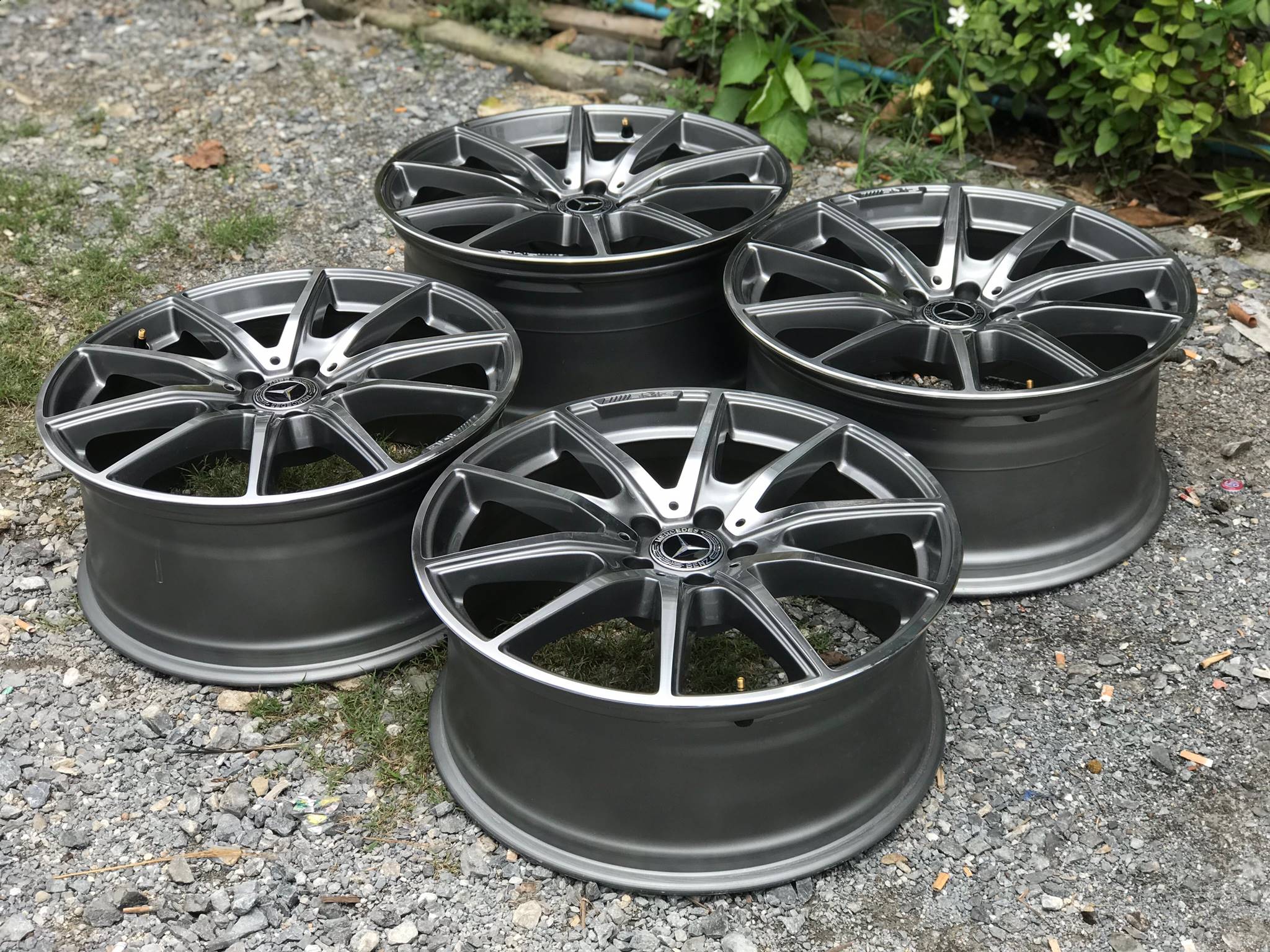 ล้อแท้ AMG 10 Spoke Wheels w222