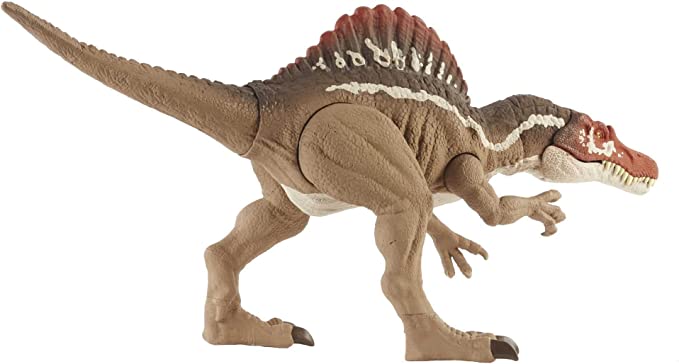 Mattel Jurassic World Extreme Chompin' Spinosaurus (HCG54) แมทเทล จูราสสิค เวิลด์ ของเล่นแอ็กชั่นฟิกเกอร์ไดโนเสาร์ สไปโนซอรัส